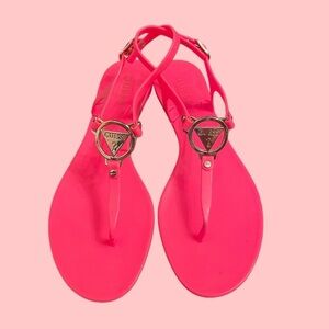 Guess Hot Pink Women's Sandals